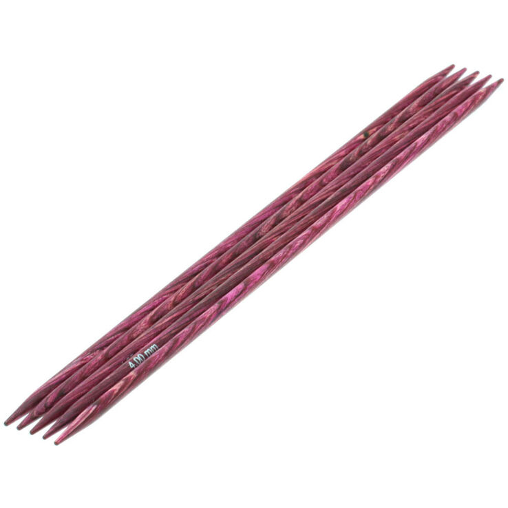 Lana Grossa Strumpfstricknadel Design-Holz Signal St. 4,0/20cm