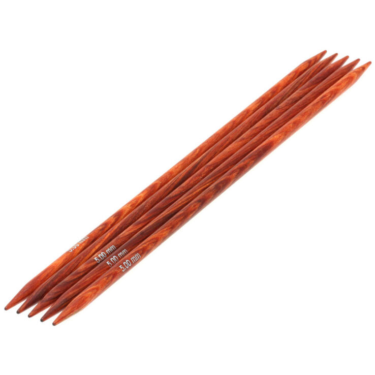 Lana Grossa Strumpfstricknadel Design-Holz Signal St. 5,0/20cm