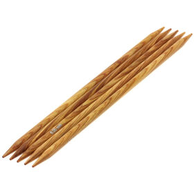 Lana Grossa Strumpfstricknadel Design-Holz Signal St. 6,0/20cm 