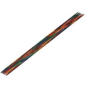Lana Grossa Strumpfstricknadel Design-Holz Multicolor St. 2,25/15cm