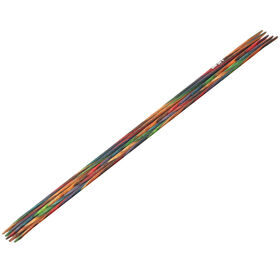 Lana Grossa Strumpfstricknadel Design-Holz Multicolor St. 3,0/20cm