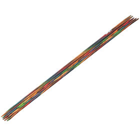 Lana Grossa Strumpfstricknadel Design-Holz Multicolor St. 3,25/20cm