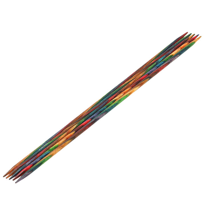 Lana Grossa Strumpfstricknadel Design-Holz Color St. 3,75/20cm