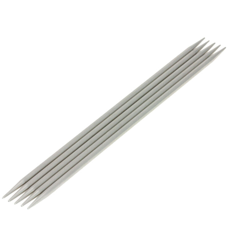 Lana Grossa Strumpfstricknadel Edelstahl St. 3,5/15cm