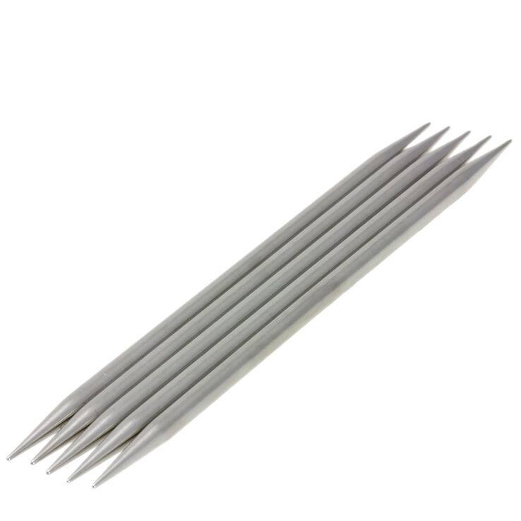 Lana Grossa Strumpfstricknadel Edelstahl St. 5,5/15cm