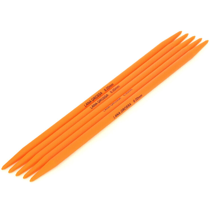 Lana Grossa Strumpfstricknadel Kunststoff St. 6,0/20cm