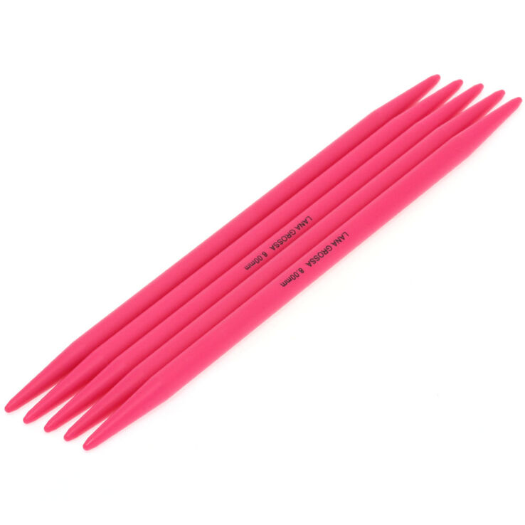Lana Grossa Strumpfstricknadel Kunststoff St. 8,0/20cm