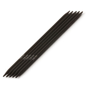 Lana Grossa Strumpfstricknadel Nera Ebenholz St. 3,5/15cm