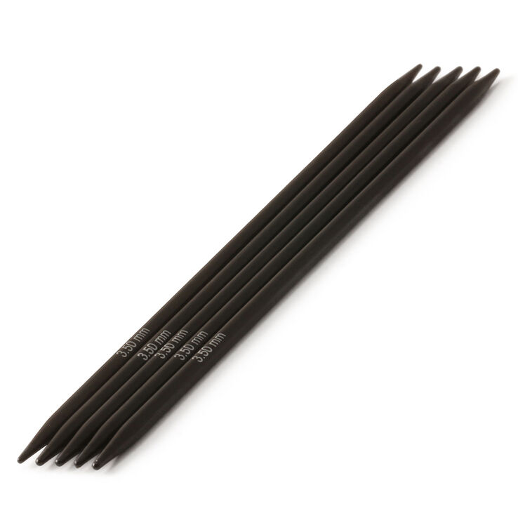 Lana Grossa Strumpfstricknadel Nera Ebenholz St. 3,5/15cm