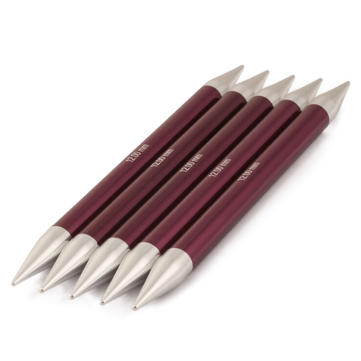 Lana Grossa Strumpfstricknadel Aluminium Rainbow St. 12,0/20cm