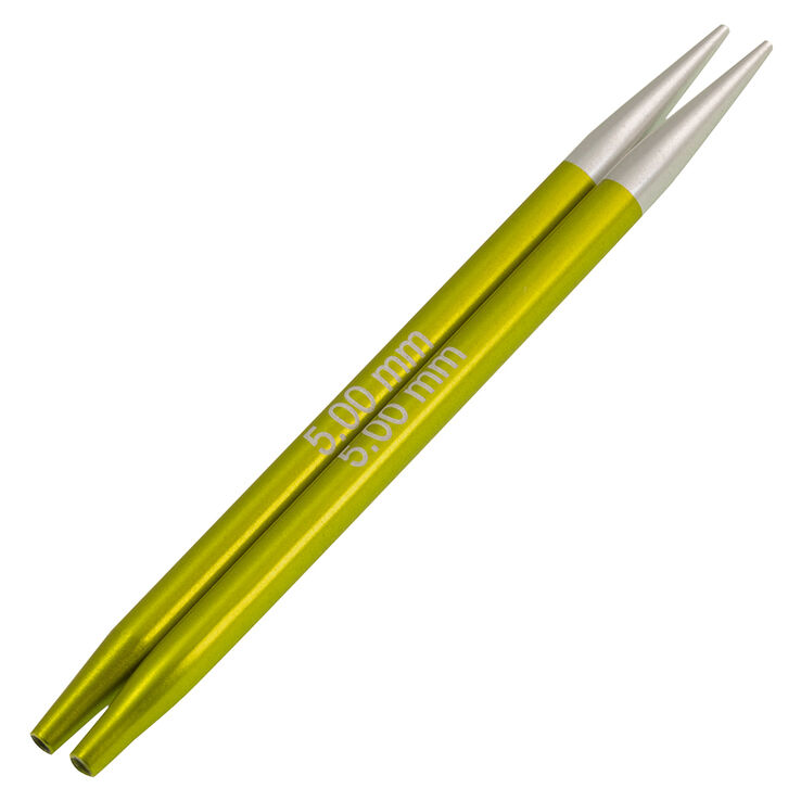 Lana Grossa Nadelspitzen Vario Aluminium Rainbow St. 5,0 kurz