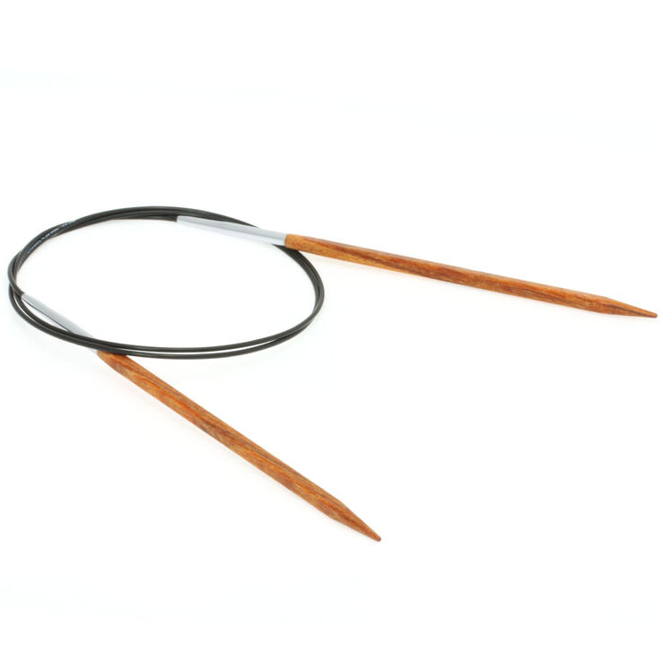 Lana Grossa Rundstricknadel Design-Holz Quattro St. 4,5/80cm