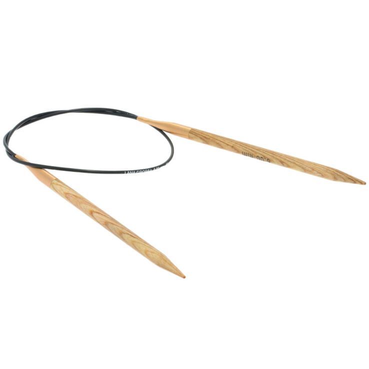 Lana Grossa Rundstricknadel Design-Holz Signal St. 6,0/60cm