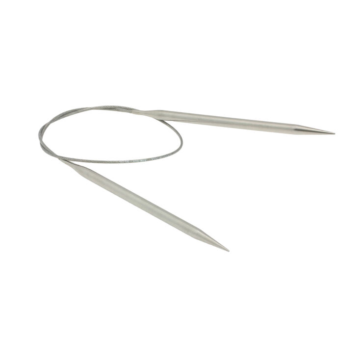 Lana Grossa Rundstricknadel Edelstahl St. 6,0/60cm