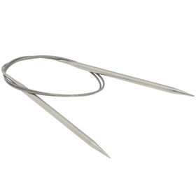 Lana Grossa Rundstricknadel Edelstahl St. 5,0/80cm 