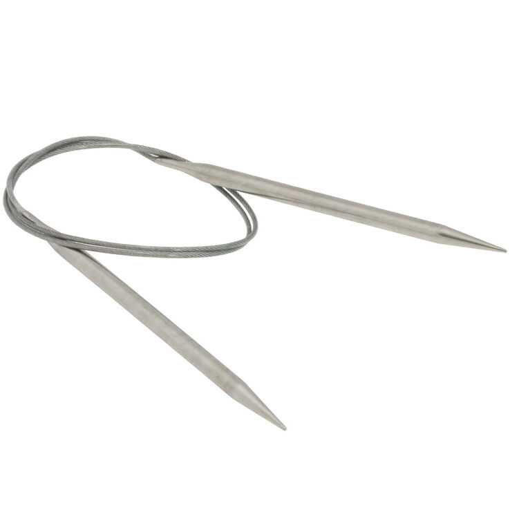 Lana Grossa Rundstricknadel Edelstahl St. 6,0/80cm
