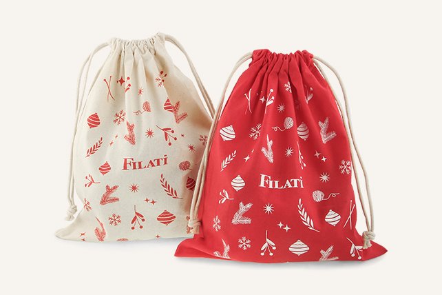 Filati Christmas Stoffbeutel