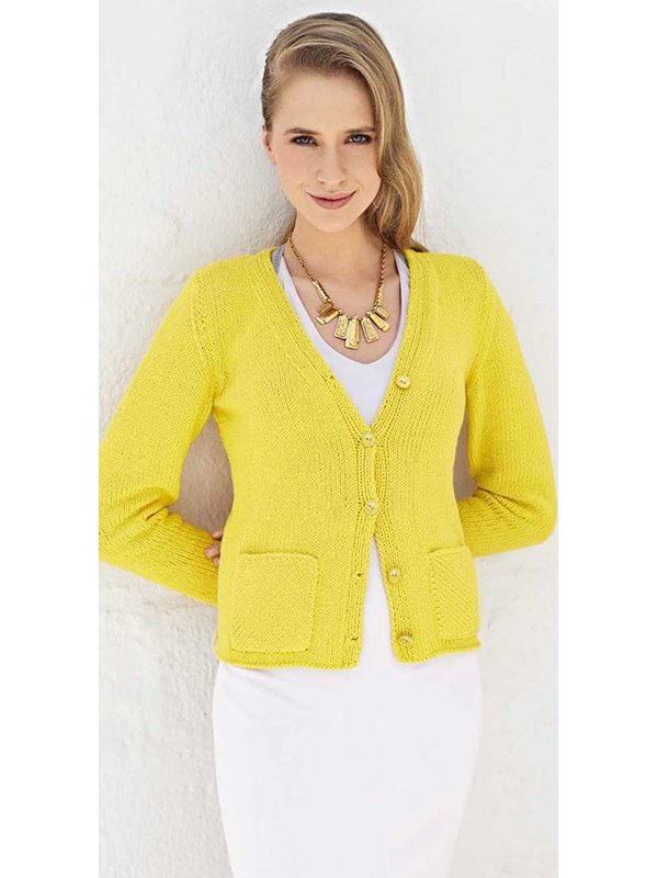 Lana Grossa JACKE MIT TASCHEN Elastico Big