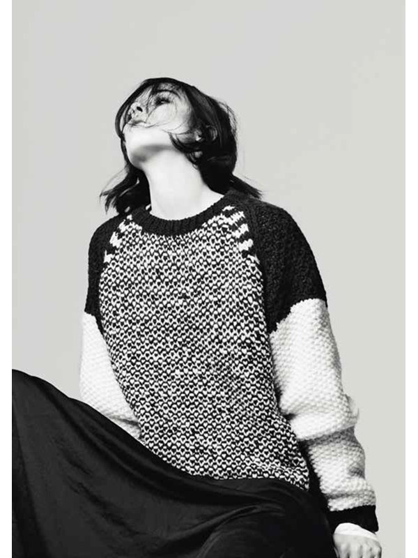 Lana Grossa RAGLANPULLI Merino Air/Lace Lux