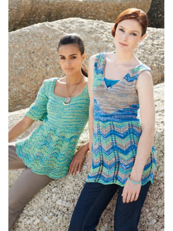 Lana Grossa PULLI MIT PFAUENSCHWEIFMUSTER - Inside