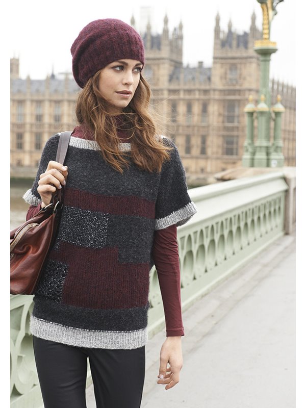 Lana Grossa PULLI MIT EINSTRICK Garzato Fleece/Più