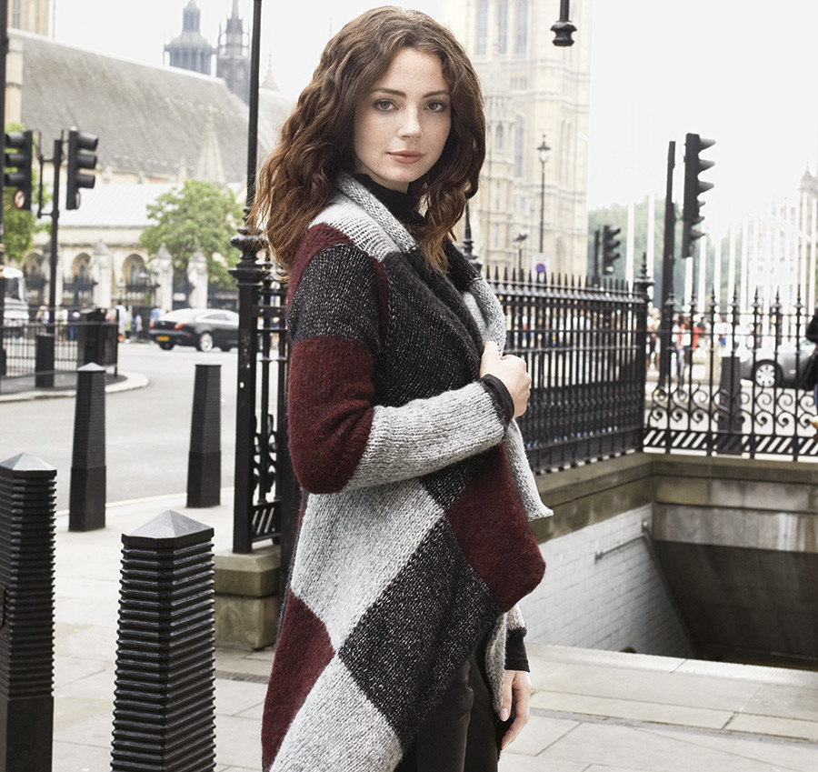 Lana Grossa PATCHWORK-JACKE Garzato ... Lana Grossa PATCHWORK-JACKE Garzato ...