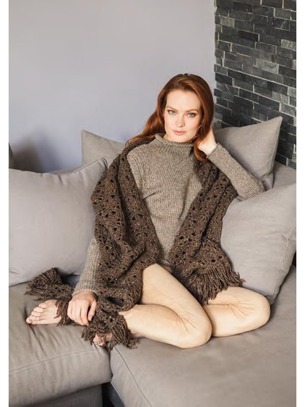 Lana Grossa HÄKELSTOLA Royal Tweed