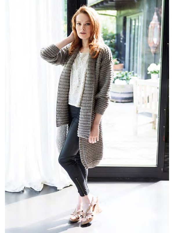 Lana Grossa LONGJACKE Alta Moda Cashmere