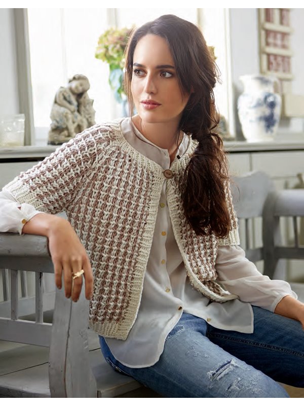 Lana Grossa RAGLANJACKE Cashsilk/Organico