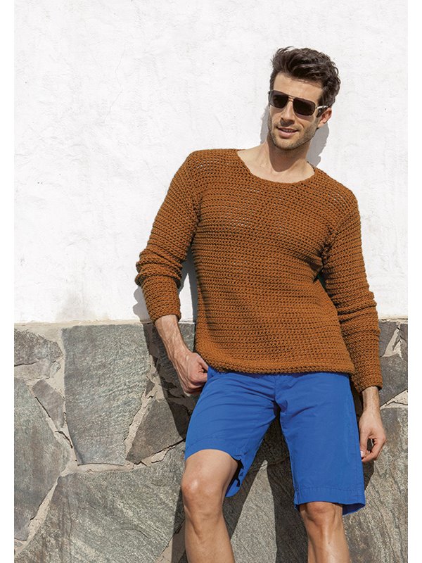 Lana Grossa HERRENPULLI Elastico Big