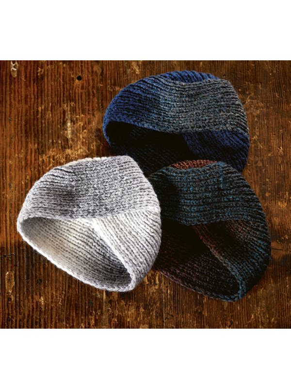 Lana Grossa MÜTZE IM TURBAN-STIL Per Té unito