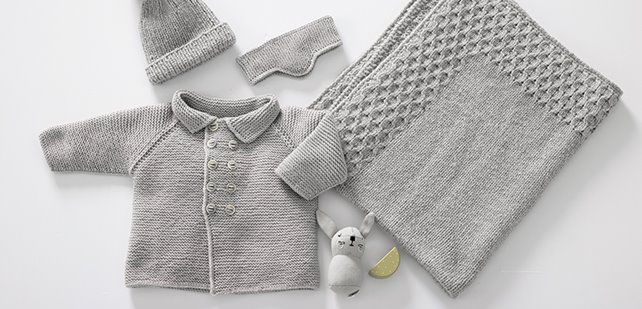 Du möchtest Babywolle kaufen, hast aber noch keine Strickidee?