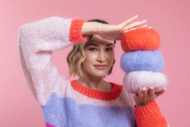 3 Gründe, ein Strickstück aus Mohairwolle anzufertigen