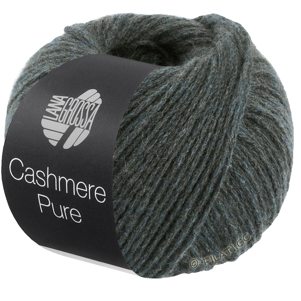 Lana Grossa CASHMERE PURE | 33-Dunkles Graublau