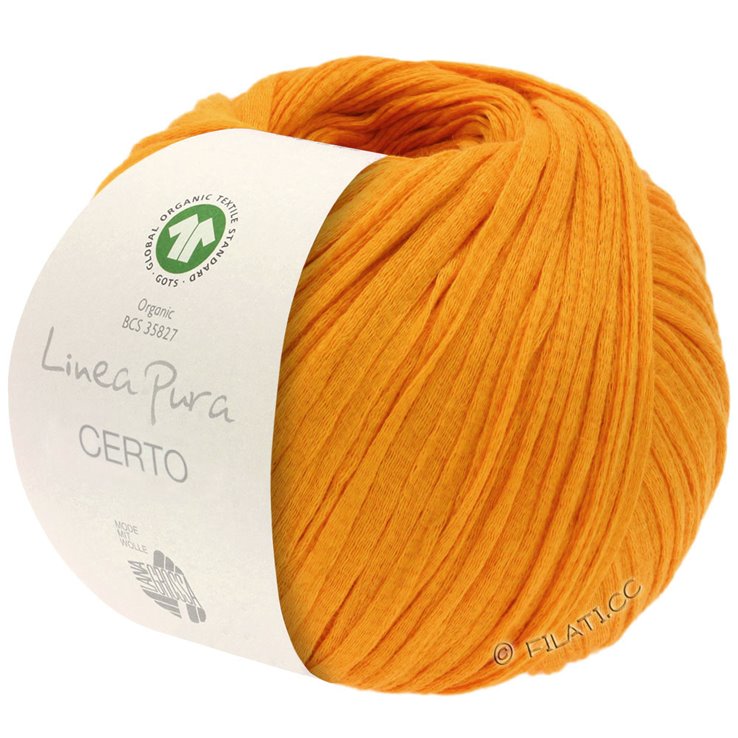 Lana Grossa CERTO (Linea Pura) | 01-Orange