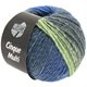 Lana Grossa CINQUE MULTI | 25-Petrol/Royal/Anthrazit/Türkis/Hellgrün/Graugrün meliert