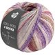 Lana Grossa COOL WOOL 4 SOCKS PRINT | 7764-Mint/Pastellrosa/Beere/Blaulila/Zartbeige/Graubraun/Tonrot/Brombeer/Hellgrau
