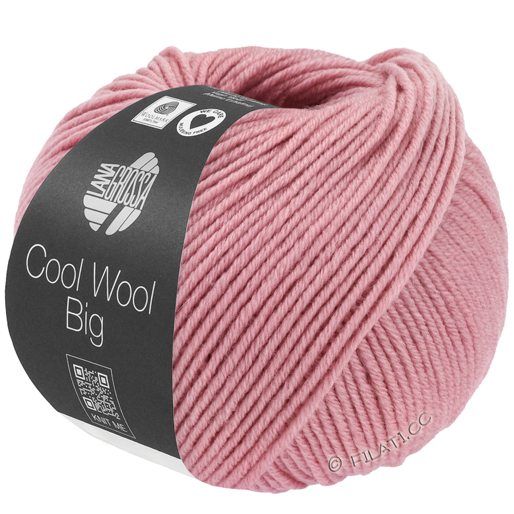 Lana Grossa COOL WOOL Big Mélange (We Care) | 1697-Rosa meliert