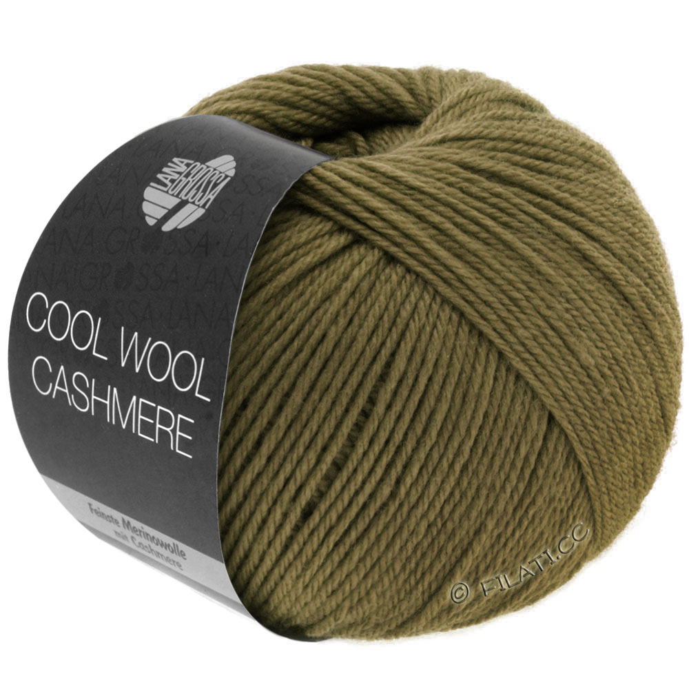 Lana Grossa Fb Cool Wool Cashmere 28 dunkelgrün 50 g Wolle Kreativ