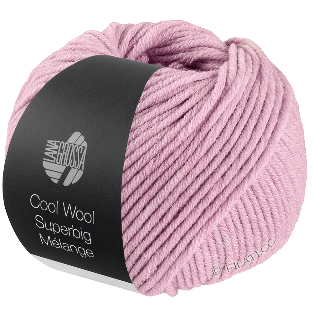 Lana Grossa COOL WOOL Superbig Mélange | 220-Flieder meliert