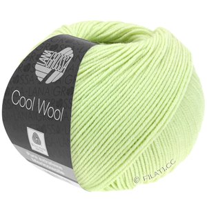 Lana Grossa COOL WOOL   Uni/Melange/Neon | 2077-Pastellgrün