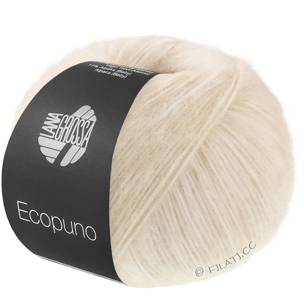 Lana Grossa ECOPUNO Sfumato | 701-Rohweiß/Beige