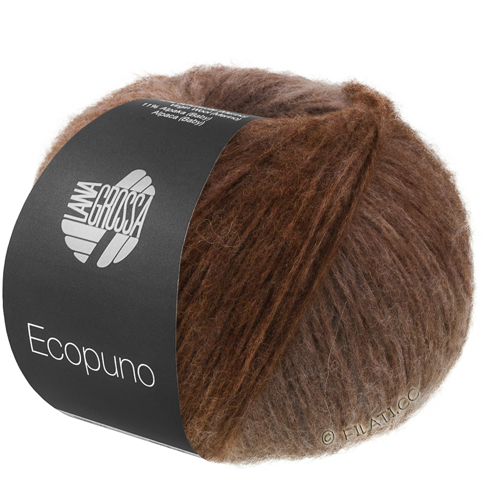 Lana Grossa ECOPUNO Sfumato | 702-Graubraun/Mokka