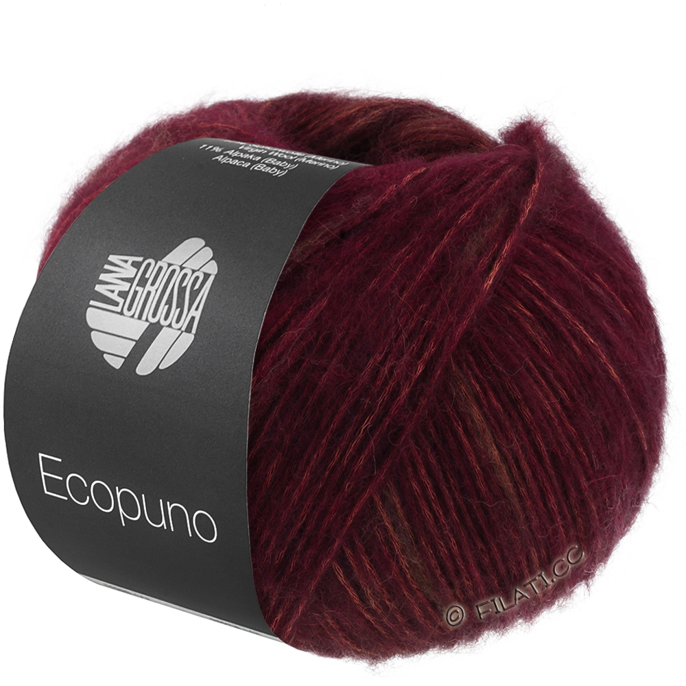 Lana Grossa ECOPUNO Sfumato | 703-Rostrot/Dunkelrot