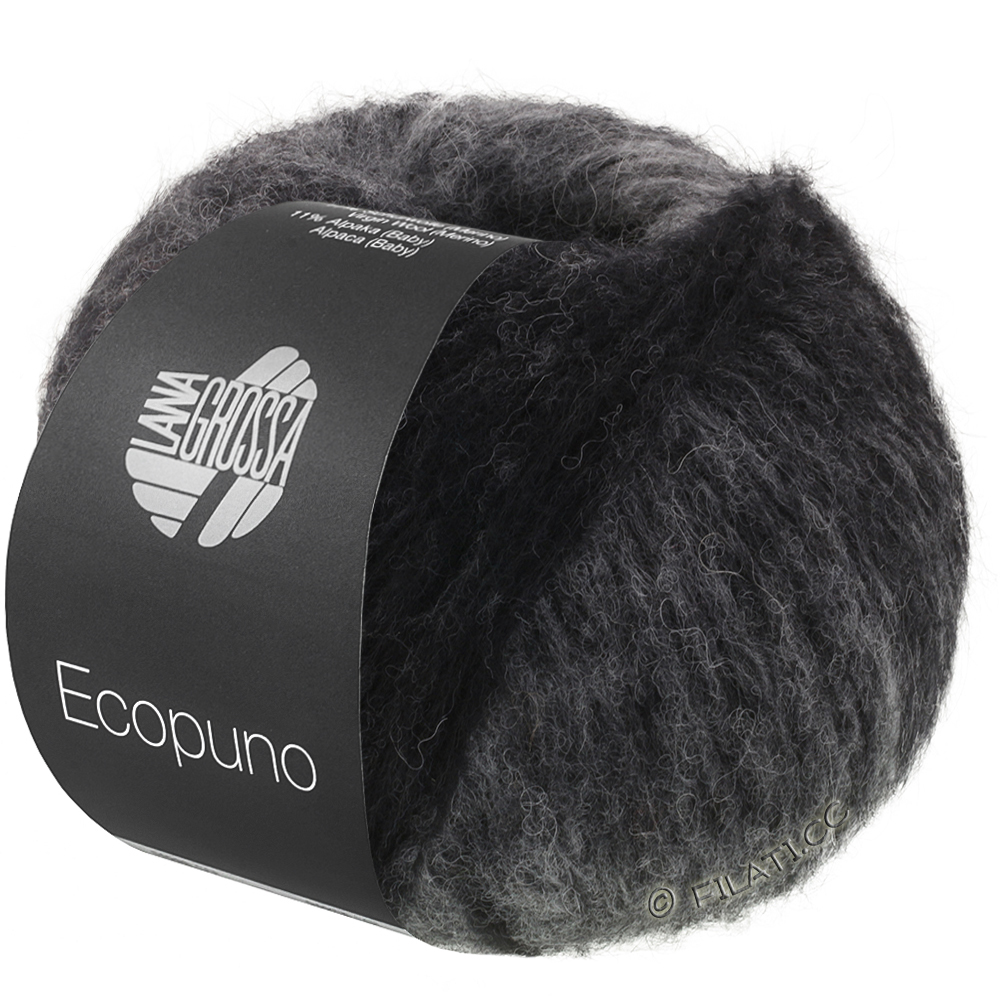 Lana Grossa ECOPUNO Sfumato | 704-Schwarz/Grau