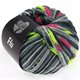 Lana Grossa FLU | 18-Grau/Anthrazit/Neongelb/Neonpink