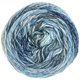 Lana Grossa GOMITOLO DUO 400 | 802-Pastellblau/Mittelblau/Dunkelblau/Dunkelgrau