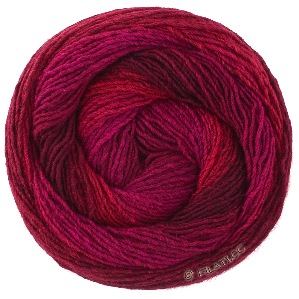 Lana Grossa GOMITOLO VERSIONE | 462-Schwarzrot/Burgund/Bordeaux