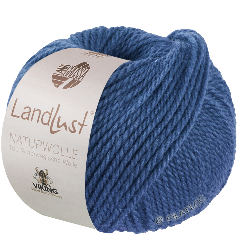 Lana Grossa LANDLUST Naturwolle | 23-Blau