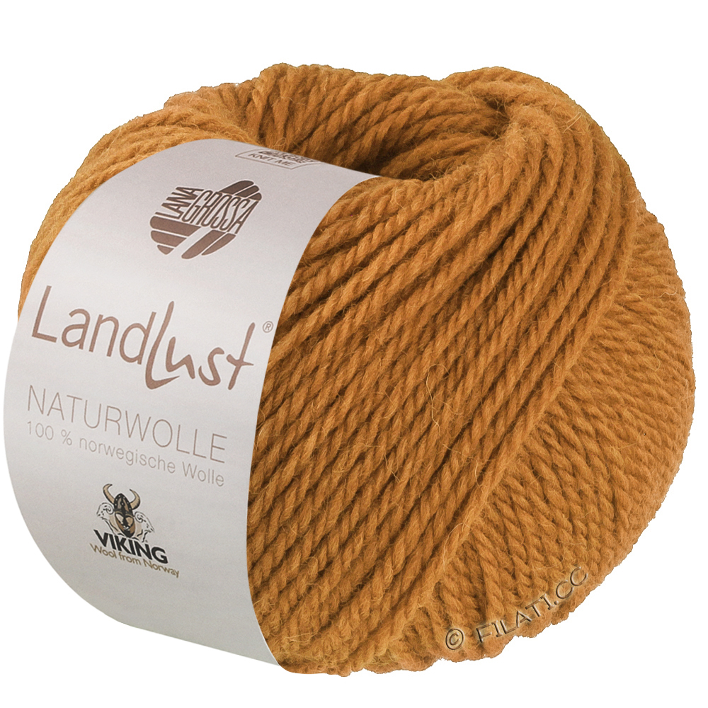 Lana Grossa LANDLUST Naturwolle | 26-Ocker